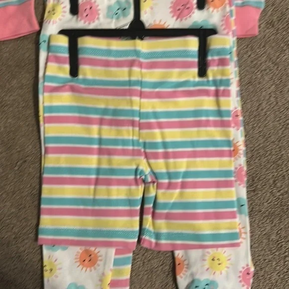 Girls 5-Pieces Toddler Pajamas Sets size 18 - Picture 3 of 5
